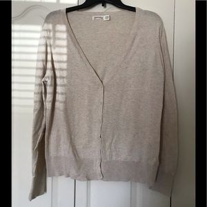 👚2 for $10 Cream Cardigan Plus Size XXL 20